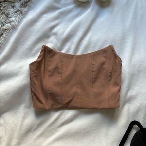 Tiger mist tan corset